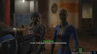 Fallout 4 Vault Tec DLC - Lady Luck (Ending Quest) | Build and Power Slot Machine, Let Clem Gamble