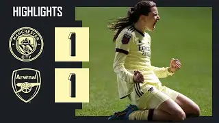 HIGHLIGHTS | Manchester City vs Arsenal (1-1) | Tobin Heath scores in stoppage time!