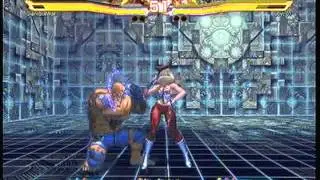 Street Fighter X Tekken: GiantStillWall (Sagat-Marduk) vs. govt 01 (Juri-Lili)  SD