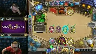 DeadDraw vs Un33d - Top 8 Group B Initial - Hearthstone Masters Tour Seoul