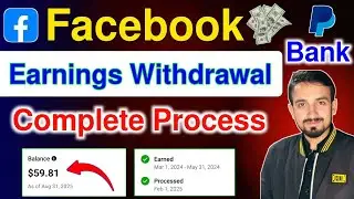 Facebook Earnings Withdrawal Complete Process | How to Withdraw Earnings From Facebook