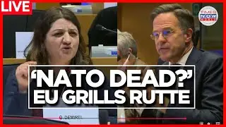 NATO CRISIS LIVE | US Abandons Europe? NATO Sec Gen Grilled Over Trump's Stance