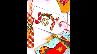 CHRISTMAS CHEER - Gift Tag Tutorial