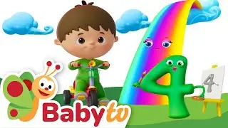 Charlie Meet Number Four 4 4️⃣​ Counting for Kids | Charlie & the Numbers | Cartoons @BabyTV