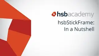 hsbStickFrame in a nutshell - hsbDesign for Autodesk Revit&reg;