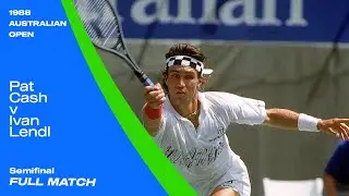Pat Cash v Ivan Lendl Full Match | Australian Open 1988 Semifinal