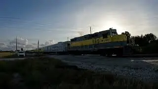 USSC 312 And 148 Steam Locomotive Traveling North To Lake Placid Fla For Weekend Events 11/08/24
