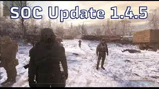 Stalker Update 1.4.5 - Злой Лис, Тайники, Свалка - Зимнее прохождение