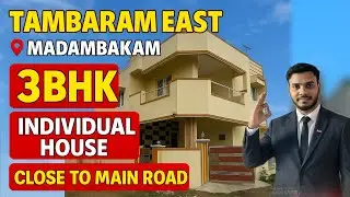 ID:229 🏠 Chennai Tambaram East | 3BHK Individual House for Sale | Prime Location Madambakkam 🌟