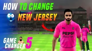 Add New Jersey in Game Changer 5 🔥 | Easy Step-by-Step Guide