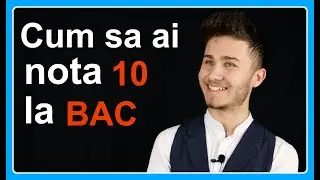 Cum să ai nota 10 la BAC? Recenzie Adrian Ursachi | Examen.md