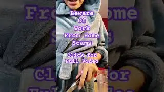 Exposing Work from Home Scam | Remote Job Scams BEWARE #workfromhomescams #workfromhomejobs #shorts