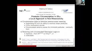 KR 2021 DC Lightning Talk: Pointwise Circumscription in Description Logics