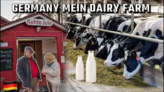 Germany mein fresh dhood ka dairy farm🐄 | kuhle Jule germany🇩🇪 |