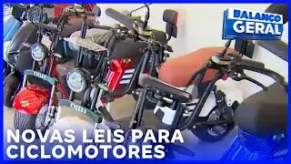 Balanço Geral | Ciclomotores 2026: Registro, placa e CNH agora são obrigatórios; veja detalhes