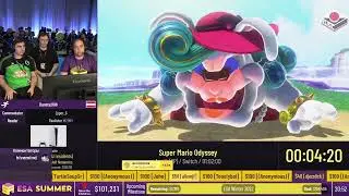 [RU] #ESASummer22 - Super Mario Odyssey [Any% (2P)] от TiloTech и Dansta2106