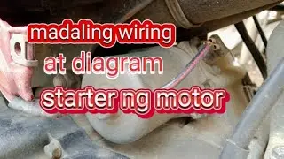 wiring at diagram ng starter ng smash at honda