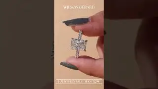 💎 Radiant Diamond Hidden Halo Pave Engagement Ring | Modern Elegance ✨