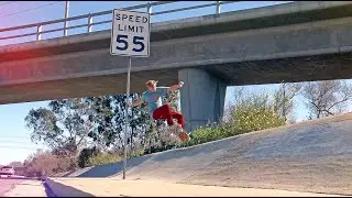 Ron Cameron part from the 2024 Blockhead Skateboards video 