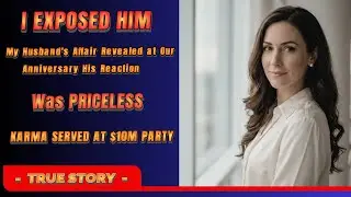 I Discovered My Husband's Betrayal at Our Anniversary Party - My Revenge Left Everyone Speechless