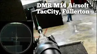 DMR M14 Indoor Airsoft Gameplay, at Tac City Fullerton, 9-19-2025