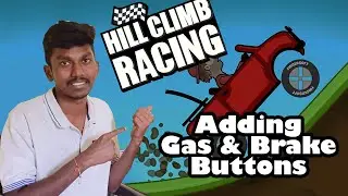 Hill Climb racing Game part 10 | Adding Gas & Brake Buttons | @DivaGameDeveloper