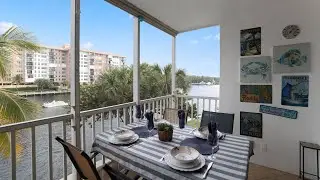 Check out this incredible 2 bedroom condo with direct Intracoastal views for under $500k 🤯🤌🏼