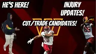 TERRY MCLAURIN AT WAS/BAL PRESZN FINALE | Potential CUT TRADE Candidates VIA JTFB | INJURY UPDATES!