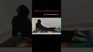 cobra pose (Bhujanasana)& child pose ( Balasana) both improves flexibility and reduce  stress 💯👍🏻