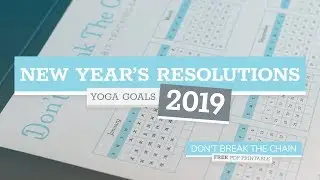 New Year's Resolutions 2019: YOGA EDITION