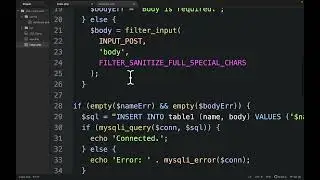 Php Mysql Web Page Project