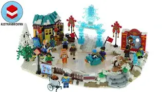 LEGO 80109 Lunar New Year Ice Festival - LEGO Speed Build Review