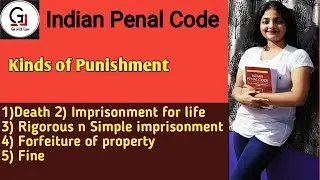 Kinds of Punishments under Indian Penal Code 1860|| Section:- 53