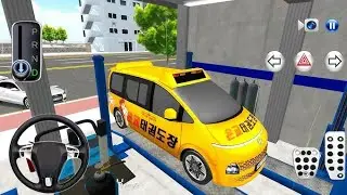 New School bus Auto Repair Shop - 3D Driving Class Game - 3D Driving Class 2025 - Car Game