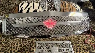 84 Chevy Caprice: Tiarra Grille #boxchevy #capriceclassic #Caprice #builtnotbought #customgrillz