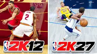 Ankle Breaker With Kyrie Irving In Every NBA 2K