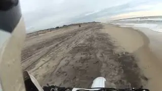 YZ250F GOPRO Flying Point Beach