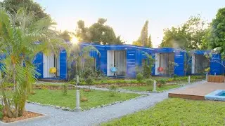 DES MAISONS CONTENEURS : ABIDJAN / CÔTE D'IVOIRE,  