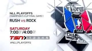 NLL: Watch Game 1 of Champion's Cup Finals live on TSN