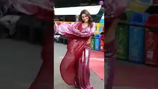Shriya Saran Sizzles In Saree at Kapil Sharma Show #shriyasaran #shorts