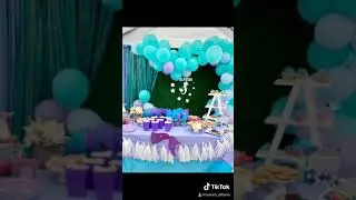 Mermaid themed decoration and dessert table&rsquo;2020