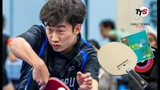 Magic Paddle Kai Zhang Pro Table Tennis Player - Viscaria Super ALC,  Hurricane 3 Neo, Dignics 09C