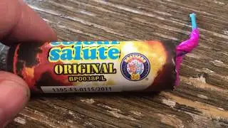 Colour Salute Original Panta Pyrotechnik firecracker.. Loud