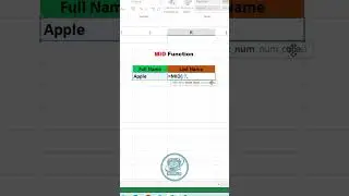 Mid Function In Excel | Mid Formula
