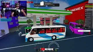 CARRERA de MICROBUSEROS en ROBLOX 