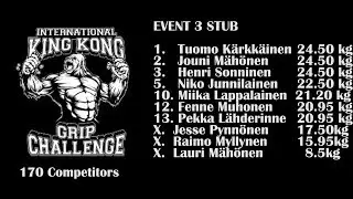 WHAT THE STUB  - King Kong 2017 Iisalmi Venue -Event 3.  Stub