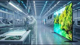 Inside Samsung&rsquo;s 100-Inch TV Megafactory | How Giant Screens Are Built