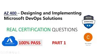 PART 1 AZ 400 -Azure Designing and Implementing Microsoft DevOps Solutions