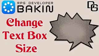 How to Change Text Box Size Tutorial RPG Developer Bakin