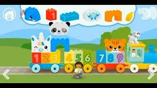 LEGO DUPLO WORLD - Learn To Count Number - Learning For Toddlers - LEGO DUPLO WORLD NUMBER TRAIN
